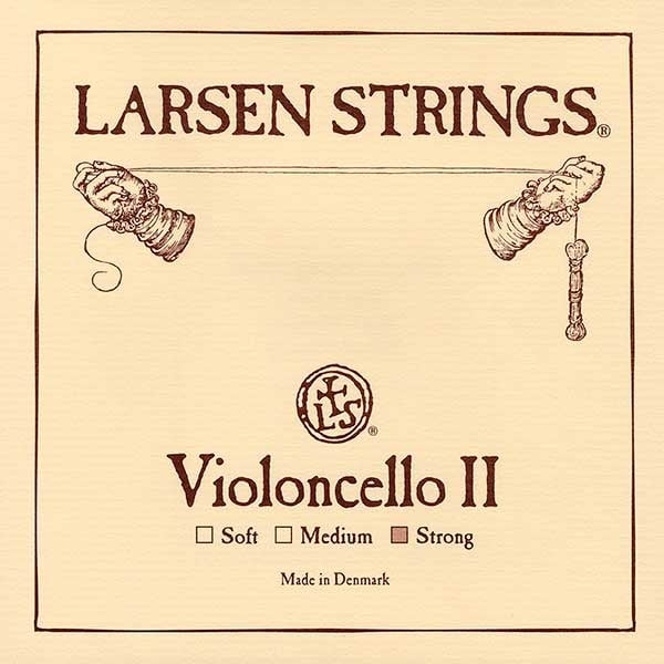 CUERDA VIOLONCHELO - LARSEN 2ª D-RE FUERTE ACERO
