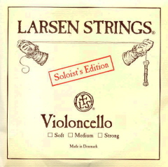 CUERDA VIOLONCHELO - LARSEN SOLISTA 2ª D-RE MEDIA ACERO