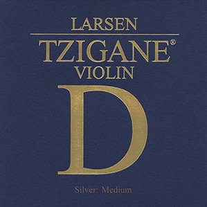 CUERDA VIOLIN - LARSEN TZIGANE 3º D-RE ALUMINIO ENTORCHADO FIBRA SINTETICA