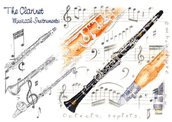 REGALO - TARJETA CLARINETES