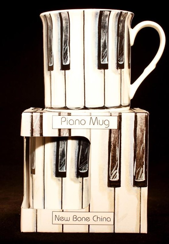 REGALO - TAZA BLANCA CON TECLADO (ENVEJECIDO)