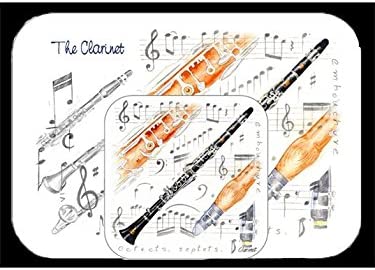 REGALO - SET (MANTELITO INDIVIDUAL + POSA VASOS) CLARINETE