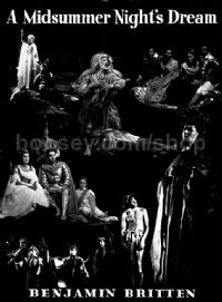 BRITTEN - A MIDSUMMER NIGHT 'S DREAM VOCAL SCORE OPUS 64