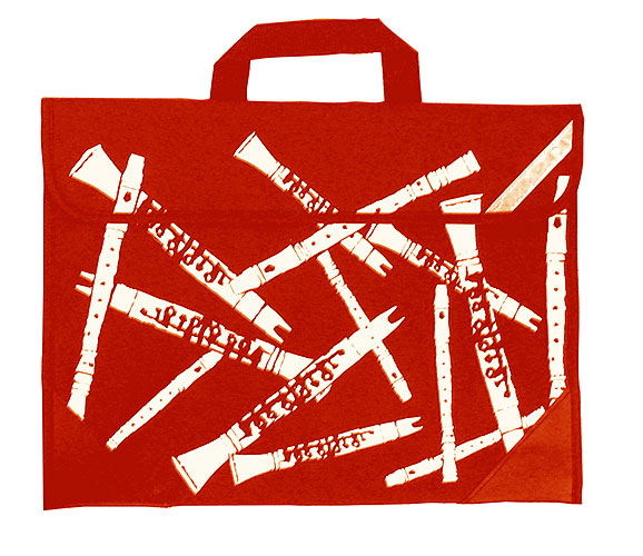 REGALO- BOLSA DE CLARINETES (ROJA) *DESCATALOGADO*