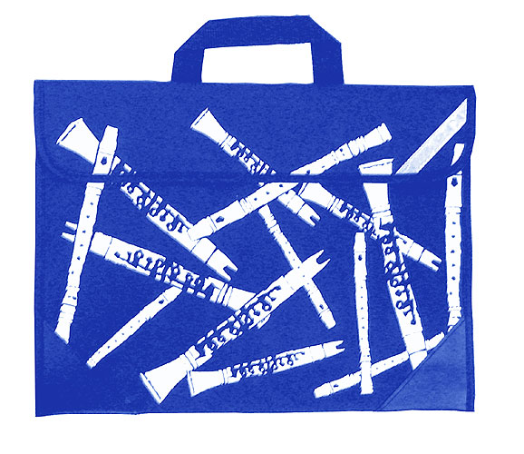 REGALO- BOLSA DE CLARINETES AZUL OSCURO *DESCATALOGADO*