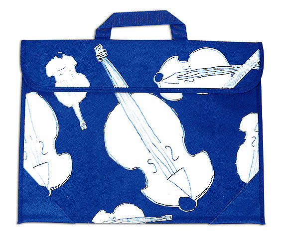 REGALO- BOLSA DE VIOLINES AZUL OSCURO *DESCATALOGADO*