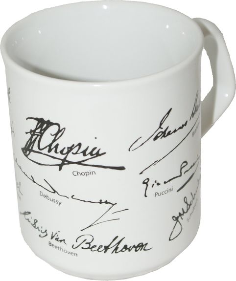 REGALO- TAZA FAMOSOS COMPOSITORES *DESCATALOGADO*