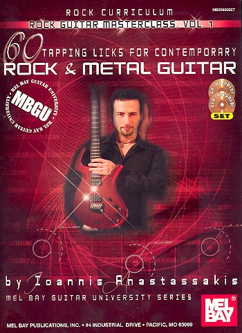 ANASSTASAKIS I. - 60 TAPPING LICKS FOR CONTEMPORARY ROCK METAL GUITAR CD
