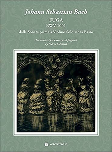 BACH J.S - FUGA BWV 1001 DE LA SONATA 1ª DE VIOLIN (GUITARRA) DIGITADO