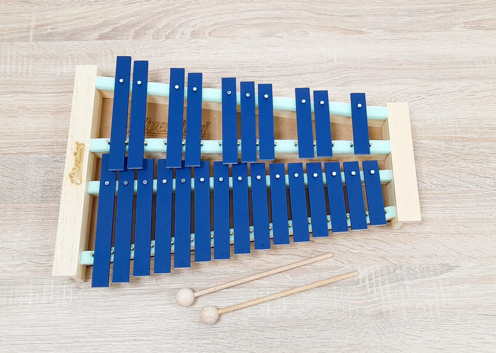 METALOFONO CROMATICO - SOLVENTURI M-CS   (25 NOTAS)