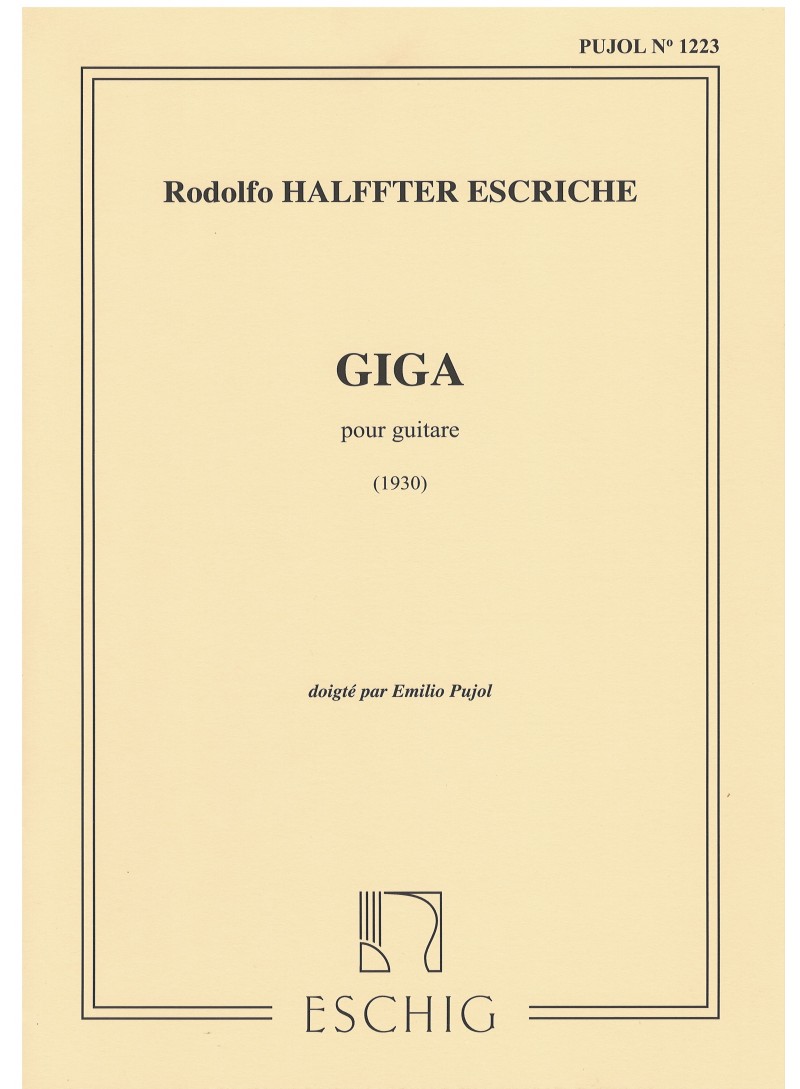 HALFFTER R. - GIGA GUITARRA
