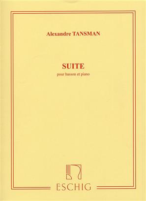 TANSMAN A. - SUITE FAGOT Y PIANO