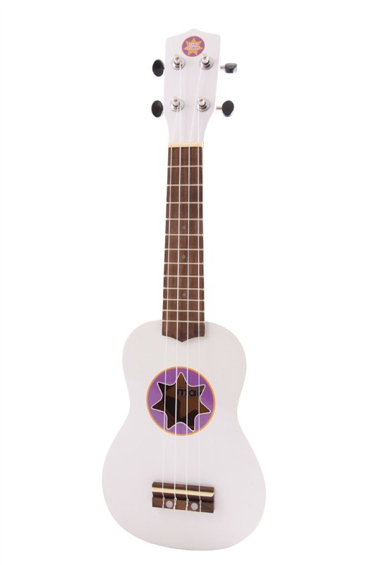 UKELELE INFANTIL - "MY UKELELE" (FUNDA + PEGATINAS + AFINADOR) BLANCO