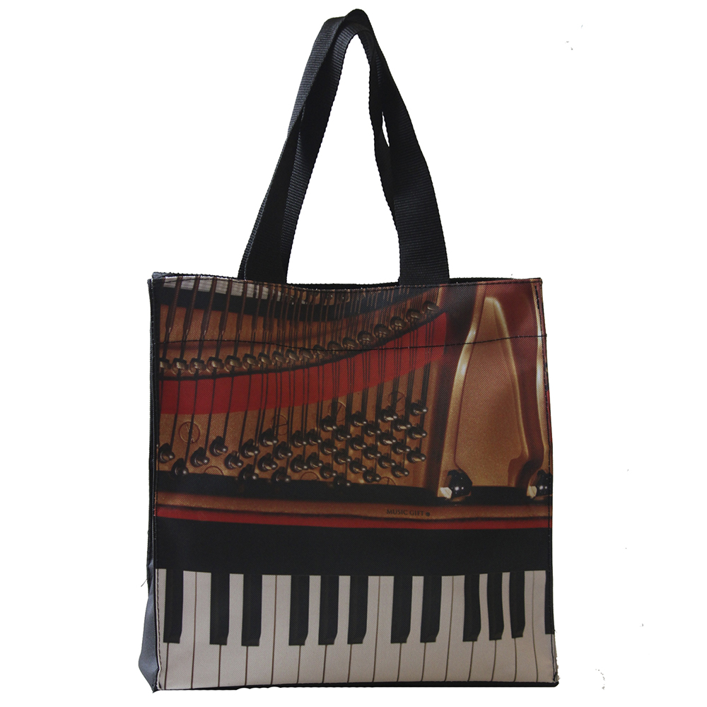 REGALO - BOLSO CON MOTIVOS MUSICALES (PIANO)