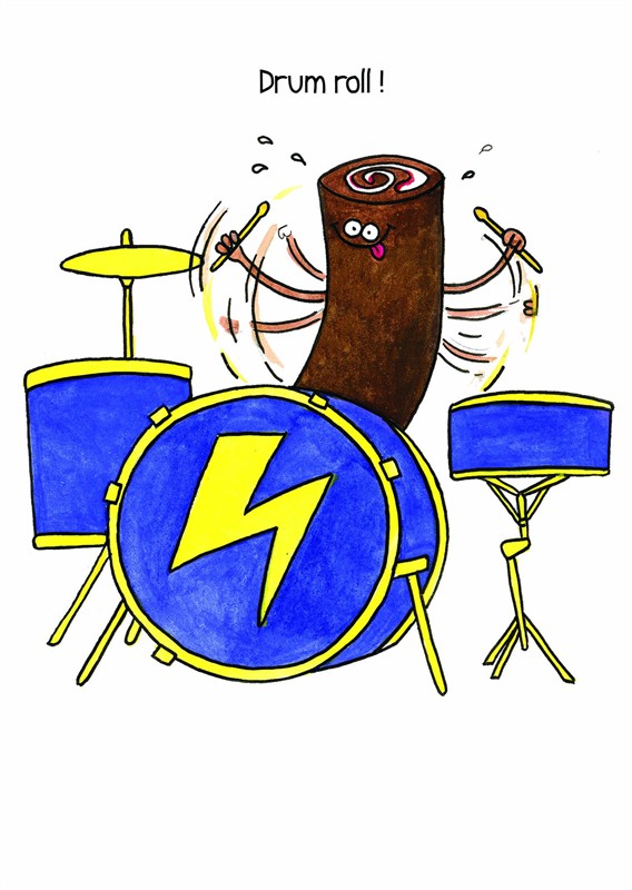 REGALO - TARJETA "DRUM ROLL"