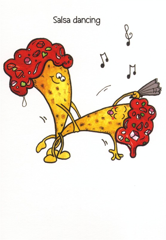 REGALO - TARJETA "SALSA DANCING"