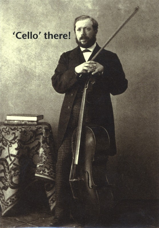 REGALO - TARJETA "Cello There"