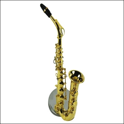 REGALO - MINIATURA SAXOFON ALTO MINIATURA 12CM. AO5BE-1/8