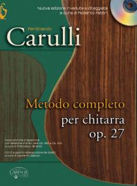 CARULLI F. - METODO COMPLETO GUITARRA OP.27+CD (ITALIANO)