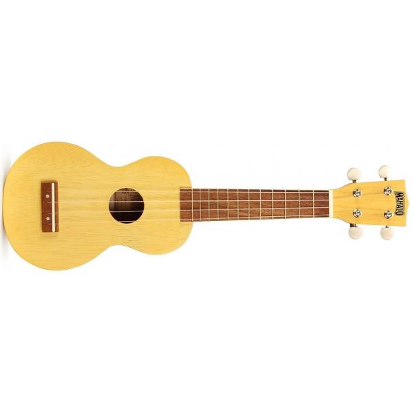 UKELELE SOPRANO - MAHALO MK1TBS SERIE KAHIKO AMARILLO +FUNDA