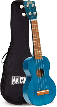UKELELE SOPRANO - MAHALO KAHIKO MK1TBU  "AZUL"  + FUNDA