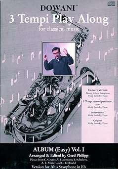 ALBUM. - MUSIC FOR ALTO SAXOPHONE AND PIANO +CD (S/P)