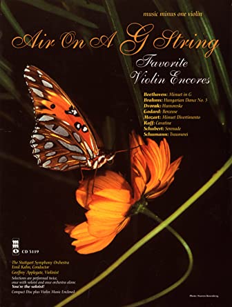 ALBUM - AIR ON A G STRING FAVORITES VIOLIN ENCORES (AB) (CD) -