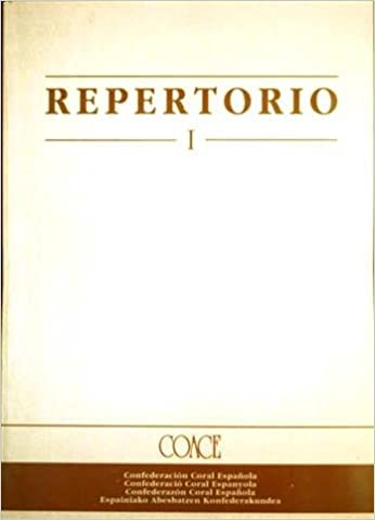 ALBUM - REPERTORIO COACE V.1 CONFEDERACION CORAL ESPAÑOLA