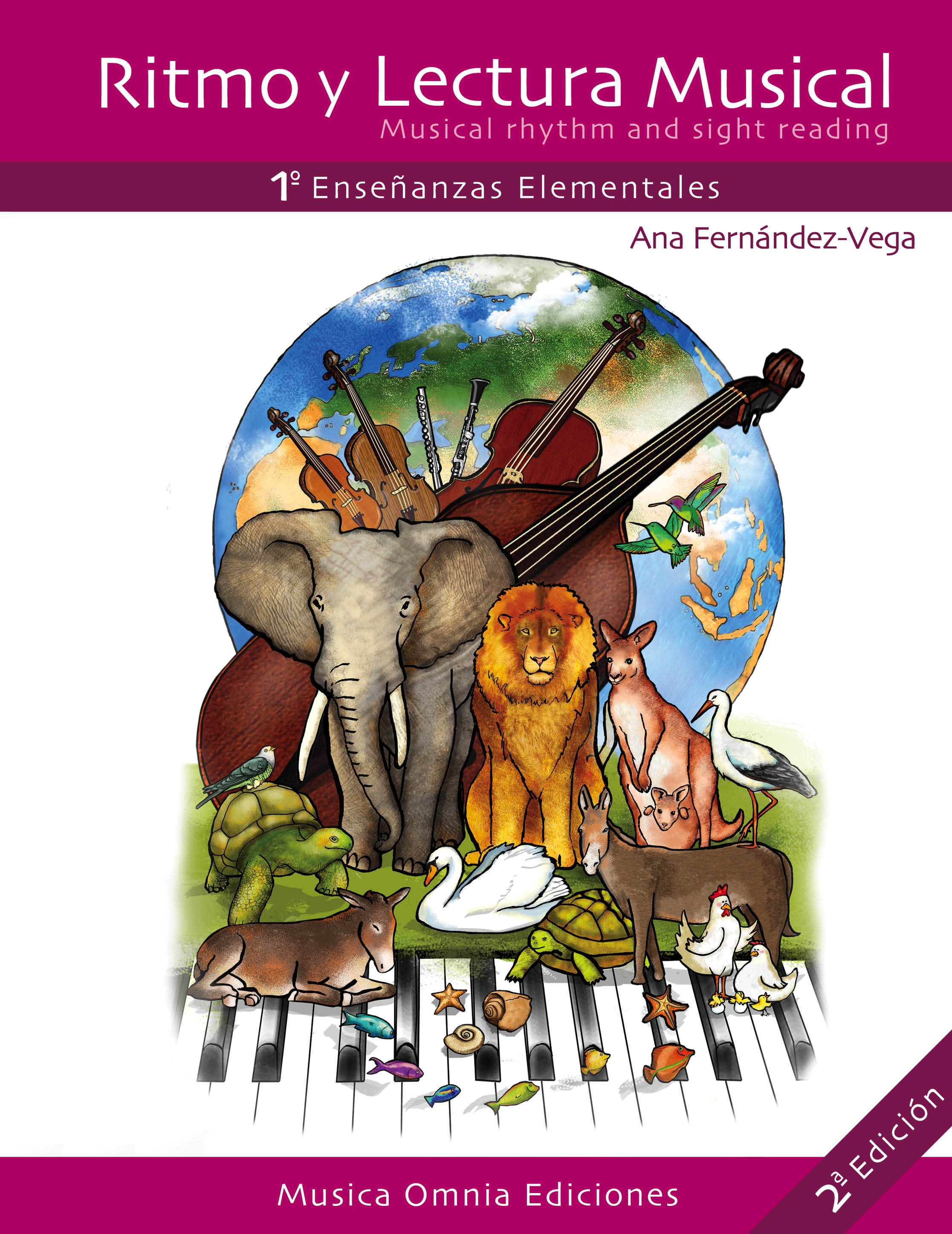 FERNANDEZ-VEGA A. - RITMO Y LECTURA MUSICAL 1º Enseñanzas Elementales  (Bilingüe)