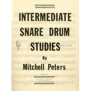 PETERS M. - INTERMEDIATE SNARE DRUM STUDIES -