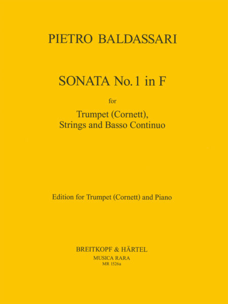 BALDASSARI P. - SONATA Nº 1 TROMPETAY PIANO