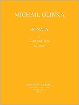 GLINKA M. - SONATA RE m - VIOLA Y PIANO