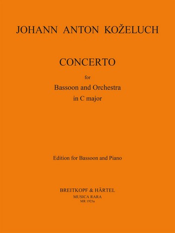 KOZELUCH J.A. - CONCIERTO DO M - FAGOT