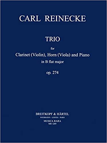 REINECKE C. - TRIO SIb (SC+PT)   CL/TR/VC - OP.274