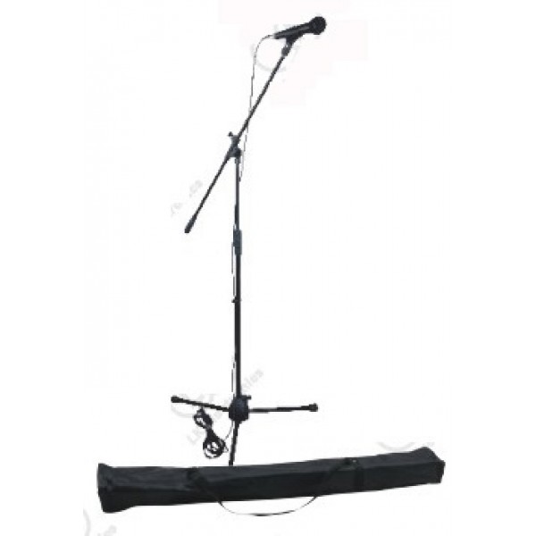 SET MICROFONO + SOPORTE + FUNDA EK AUDIO MS1