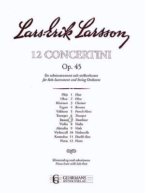 LARSSON L.E - CONCERTINO (CONCIERTO) OP.45 TB.