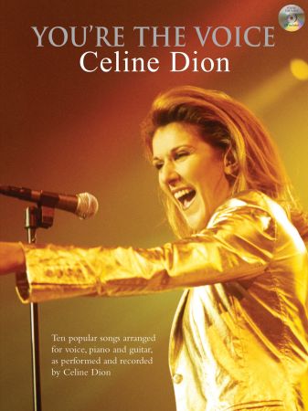 CELINE DION. - YOURE THE VOICE + CD (P/G/V)