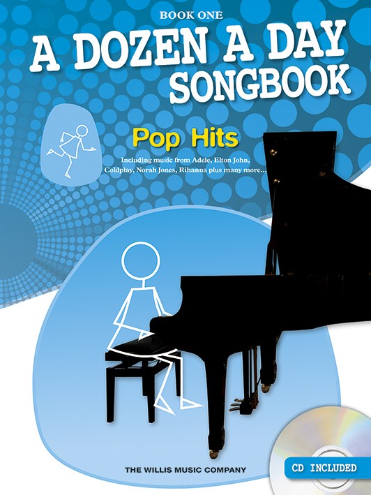 BURNAM E.M.  DOZEN A DAY SONGBOOK POP HITS V.1 +CD