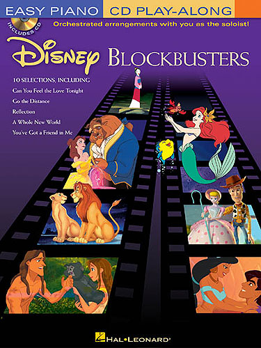 DISNEY.- BLOCKBUSTERS PLAYALONG (EASY) (+AUDIO DESCARGABLE)