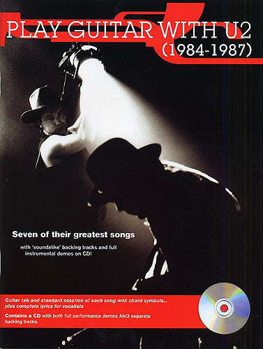 U2 - PLAY GUITAR WITH (1984-1987) (TABLATURA) (+CD) -