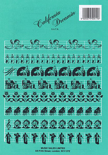 PHILLIPS J. - CALIFORNIA DREAMIN   SATB -