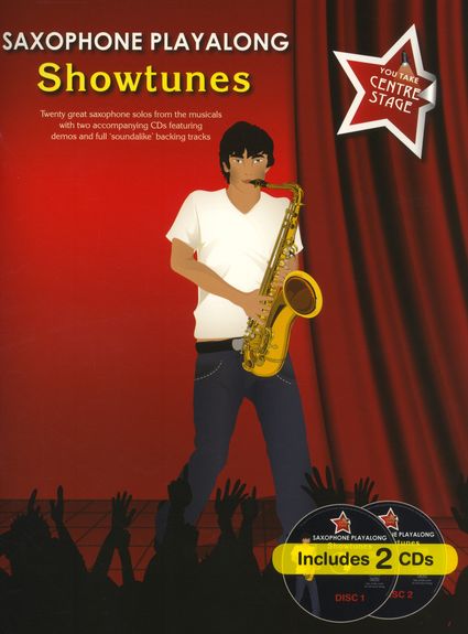 ALBUM - SAXOPHONE PLAYALONG SHOWTUNES +2CD