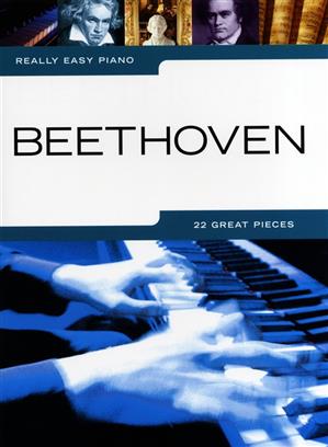 BEETHOVEN L.V. -  REALLY EASY PIANO 22 GREAT PIECES