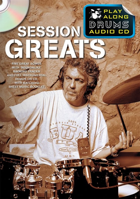 ALBUM. - SESSION GREATS PLAYALONG DRUMS +CD