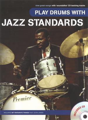 ALBUM. - JAZZ STANDARS PLAY DRUMS WITH +CD