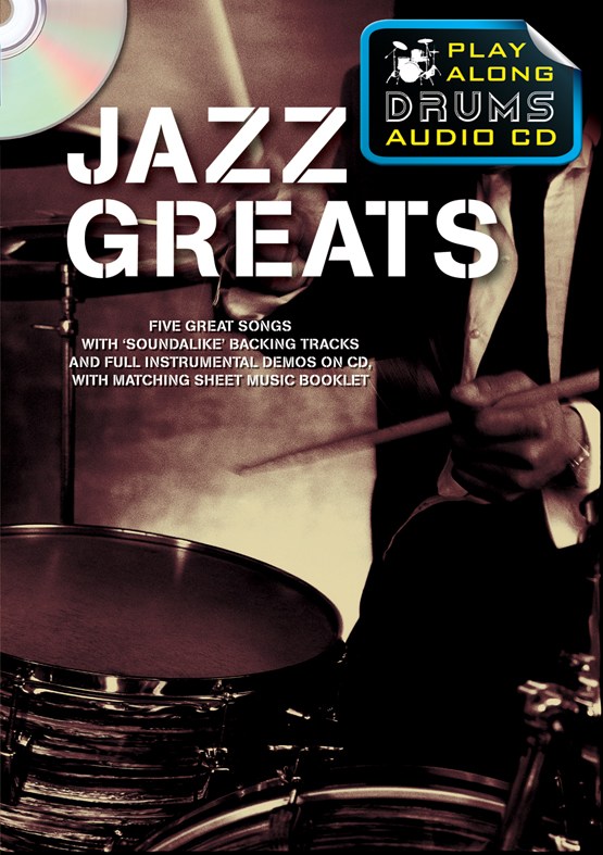 ALBUM. - JAZZ GREATS PLAYALONG DRUMS +CD