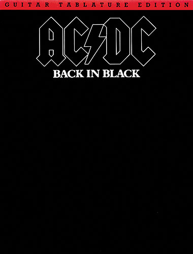AC/DC - BACK IN BLACK (TABLATURA) -