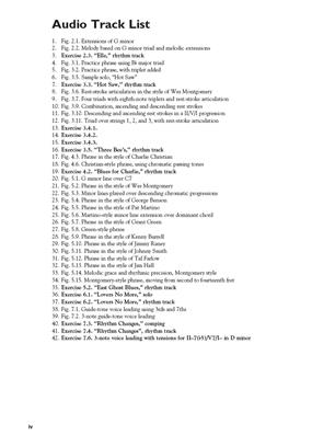 FEWEL G.-JAZZ IMPROVISATION GUITAR (TABLATURA)(CD) -MELODIC APPROACH BERKLEE PRESS 4