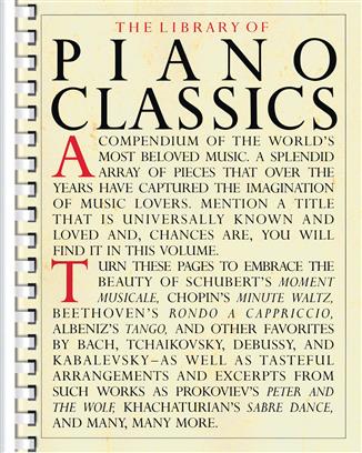 ALBUM - LIBRARY OF PIANO CLASSICS -