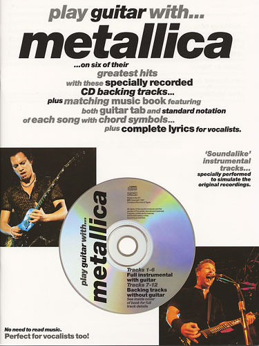 METALLICA - PLAY GUITAR WITH METALLICA (+CD) -(TAB)